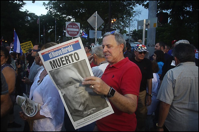 Cuban exiles rally at bay of pigs memorial