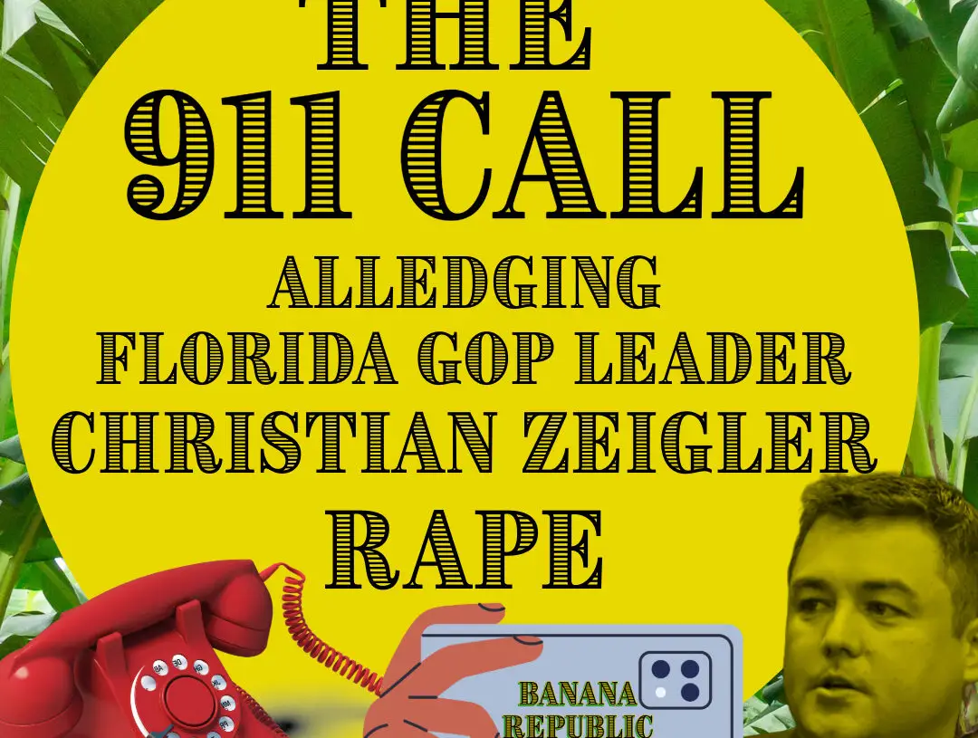 911 Call Sure To Destroy Three Way Affair &Amp; Rape Involving Florida Gop Christian Ziegler 911 call