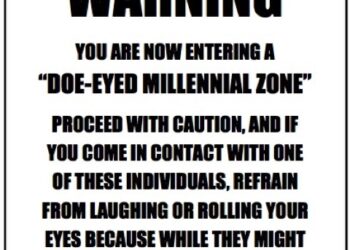 Doe eyed millennials