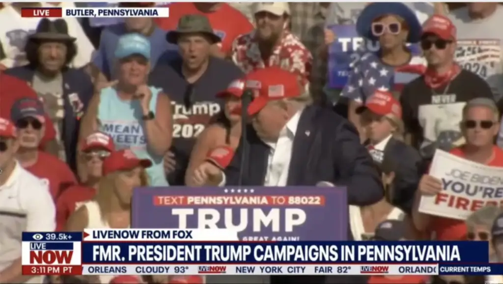 Er Doctor Confirms Brain-Matter On Bleachers | President Trump Shot In Head By Antifa Shooter At Pennsylvania Rally Screenshot 2024 07 13 at 6. 56. 08 pm uncategorized shot,er doctor,brain