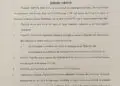 Settlement paper