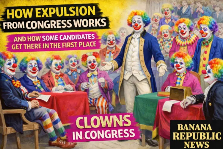 How expulsion from congress works—and how some candidates get there in the first place