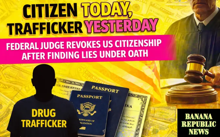 Citizen today, trafficker yesterday
